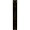 Ekena Millwork Galveston Wrought Iron Bracket, (Triple center brace), Antiqued Pale Gold 2"W x 10"D x 12"H BKTM02X10X12TGLAPG - alternate 8